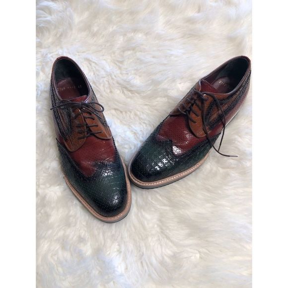 S’Baker Leather Derby Shoes main image 5